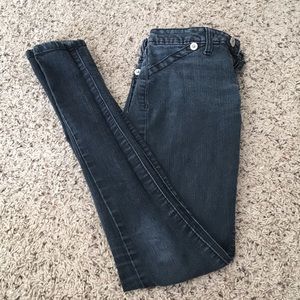Black skinny jeans